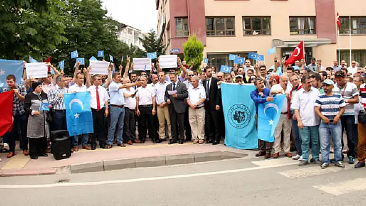 SAMSUN'DAN ÇİN'E TEPKİ