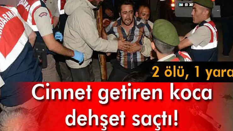 Cinnet getiren koca dehşet saçtı!