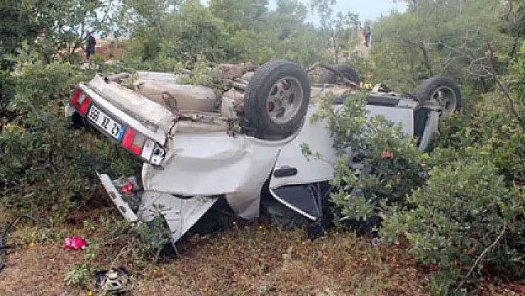 Babasının arabasıyla kaza yapan çocuk öldü