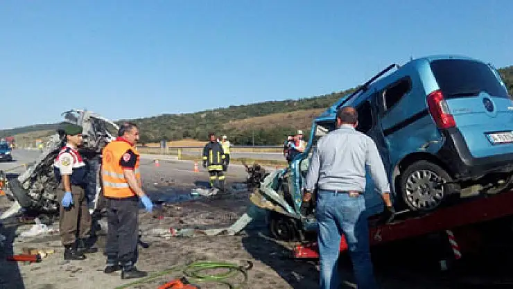 Çorum'da feci kaza: 6 Ölü