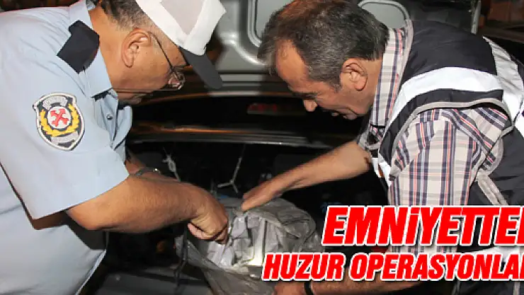 Samsun'da Huzur Operasyonu