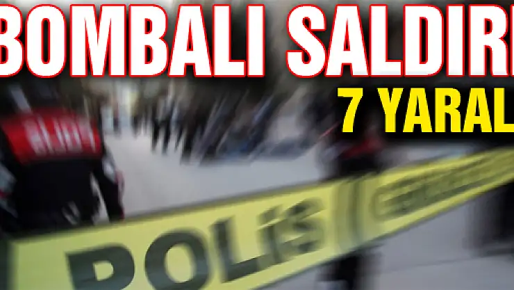 Diyarbakır'da polise bombalı saldırı: 7 yaralı!