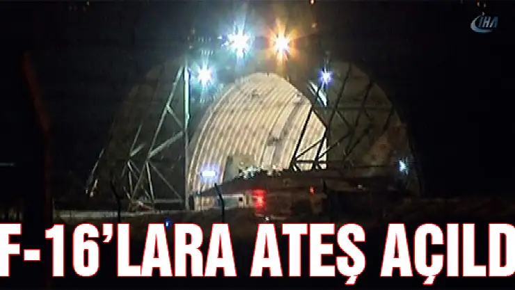 Diyarbakır'da F-16'lara ateş açıldı