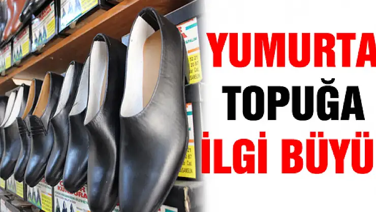 YUMURTA TOPUĞA İLGİ BÜYÜK