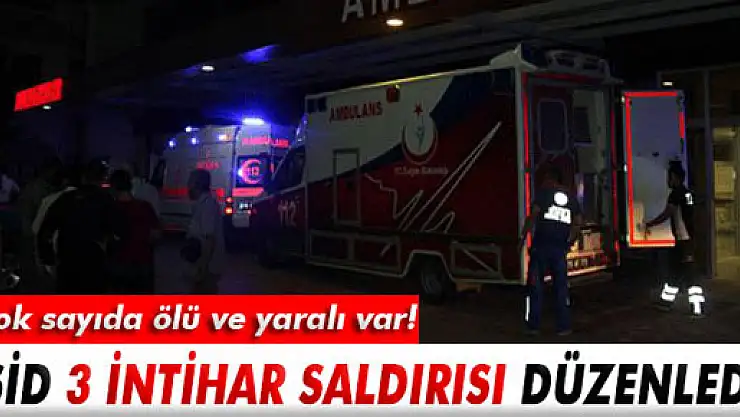IŞİD, eş zamanlı 3 bombalı intihar saldırısı düzenledi!