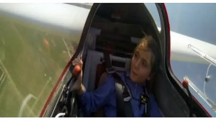 İlk uçuşu maden şehidi babasına...