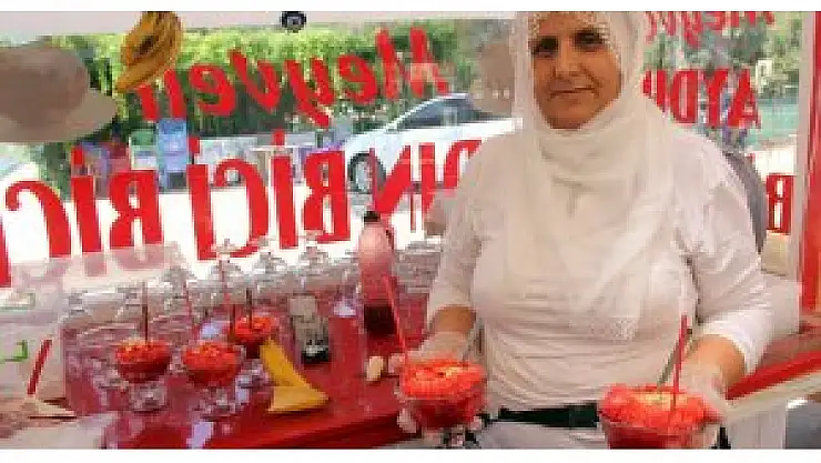 Sıcak havaya soğuk tatlı