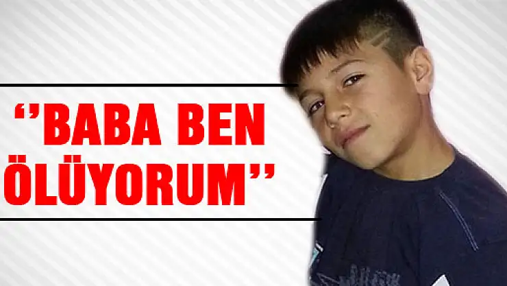 Magandaların vurduğu çocuk babasının kollarında can verdi