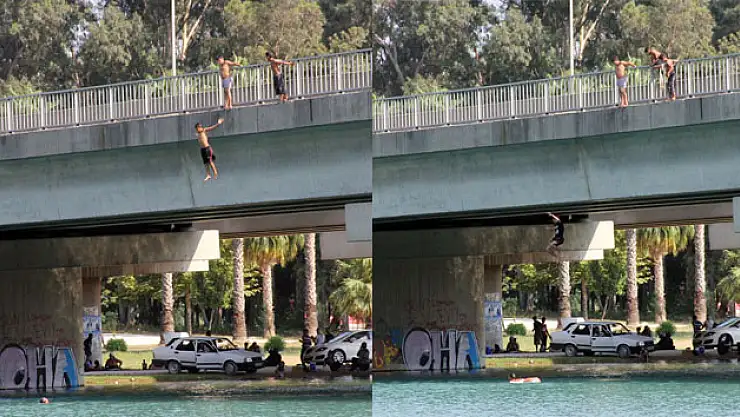 Otoyol köprüsünden ölümüne atlayış