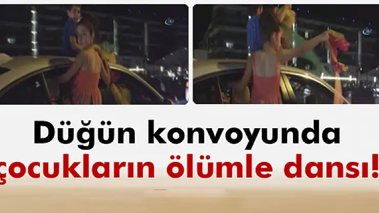Düğün konvoyundaki çocukların ölümle dansı