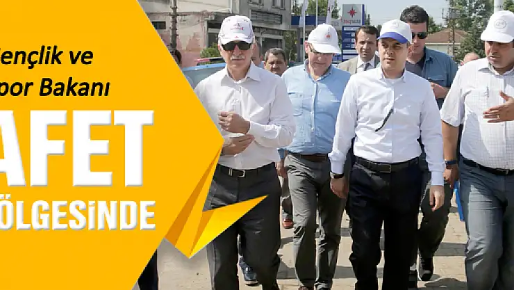 Bakan Çağatay Kılıç, Afet Bölgesinde