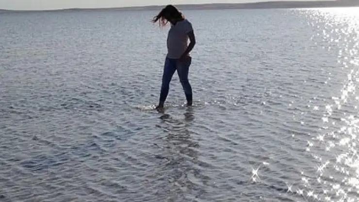 Tuz Gölü'nde yürüme turizmi