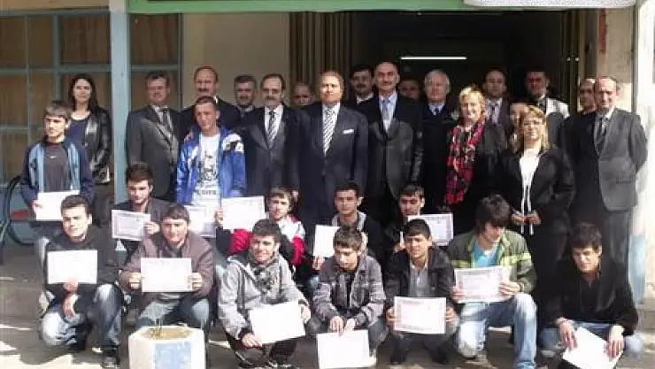 Umut yıldızı projesi törenle sona erdi