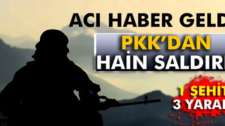 Diyarbakır'da askere bombalı saldırı: 1 şehit, 3 yaralı