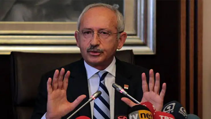 Kılıçdaroğlu: Her şeye 'hayır' diyen bir parti…