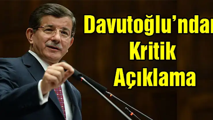Davutoğlu'ndan seçim hükümeti görevi açıklaması