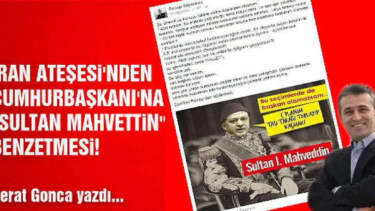İRAN ATEŞESİ'NDEN CUMHURBAŞKANI'NA 'SULTAN MAHVETTİN' BENZETMESİ!