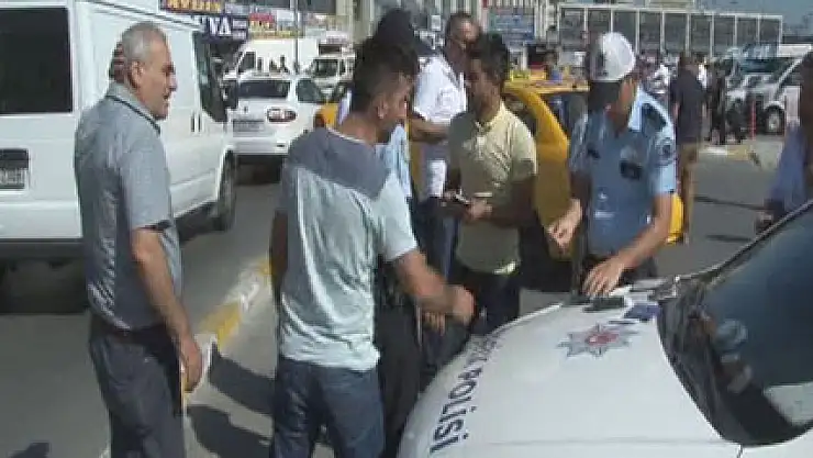 Otogarda taksicilere asayiş operasyonu