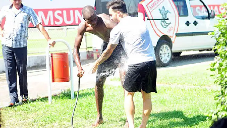 Samsunspor'da Neşeli İdman