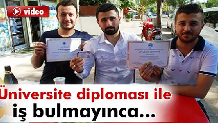 Diplomalı çiğköfteciler