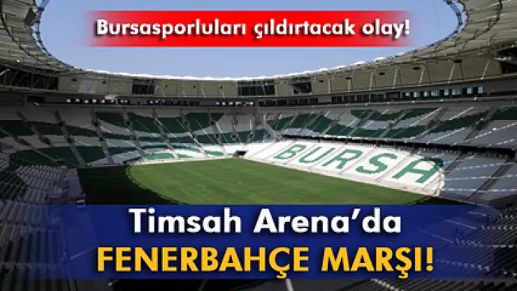 Timsah Arena'da Fenerbahçe marşı