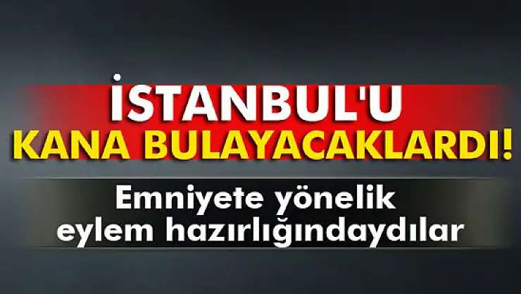İstanbul'da eylem hazırlığında olan 3 terörist yakalandı