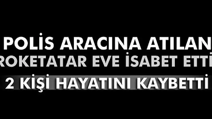 Cizre'de teröristler 2 vatandaşı öldürdü