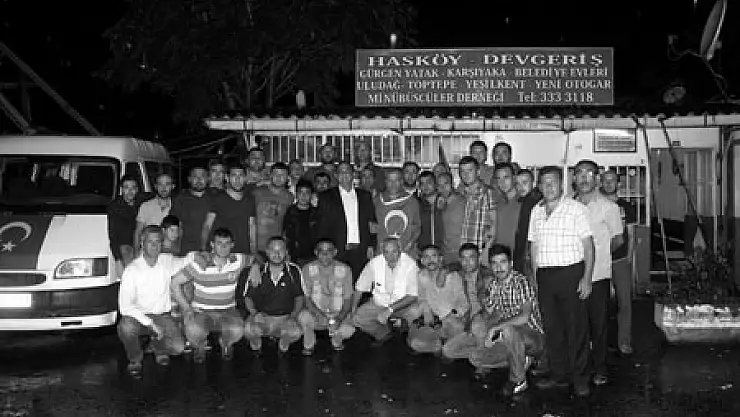 Minibüsçüler'den Teröre Tepki