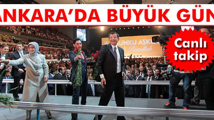 Başbakan Davutoğlu, Milletvekili Aday Tanıtım Toplantısı'nda