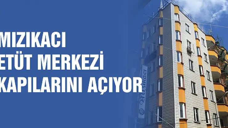 MIZIKACI ETÜT MERKEZİ KAPILARINI AÇIYOR