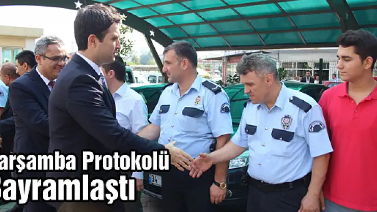 Çarşamba Protokolü Bayramlaştı