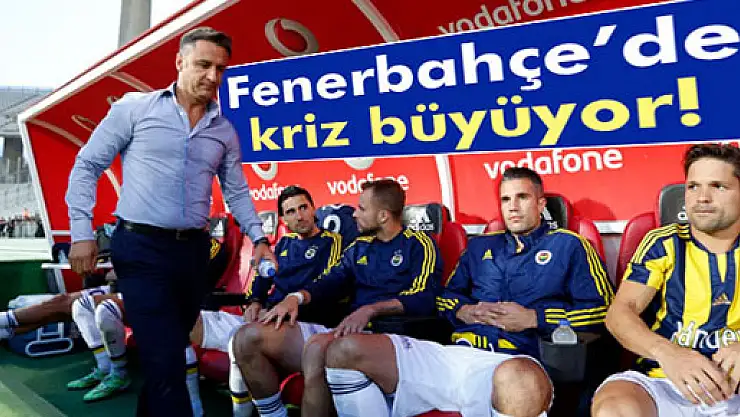 Fenerbahçe'de kriz büyüyor
