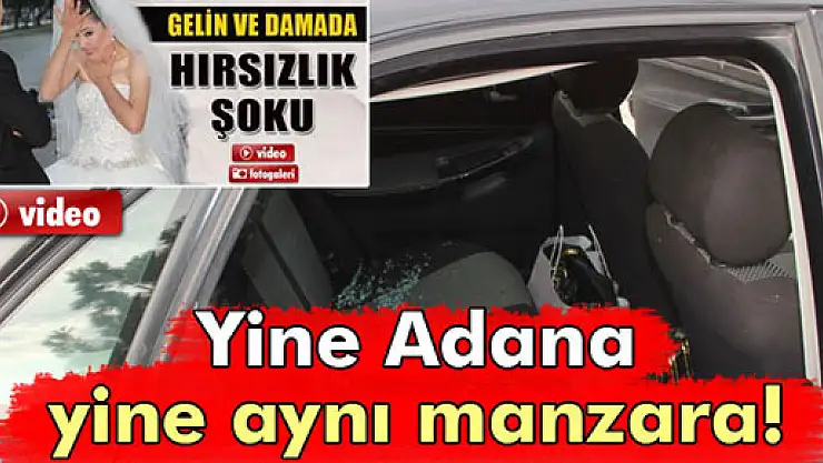 Nişanlı çifte hırsız şoku