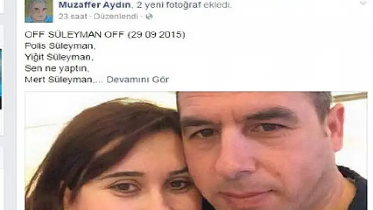 Şehit polise mesai arkadaşından duygu dolu şiir