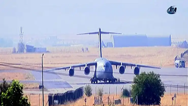 ABD uçakları Diyarbakır'da