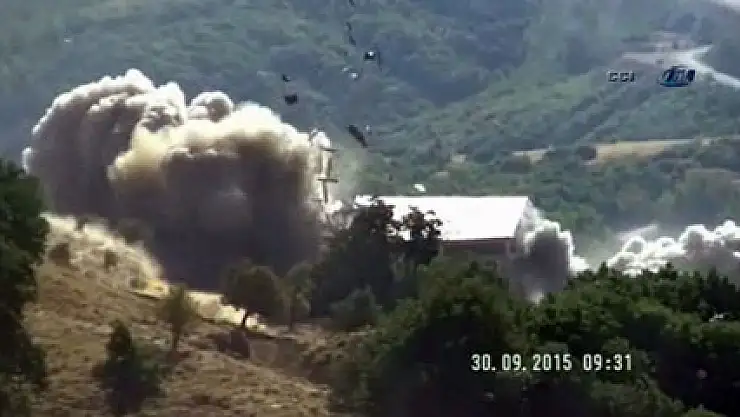 İşte 6 teröristin öldürüldüğü görüntüler