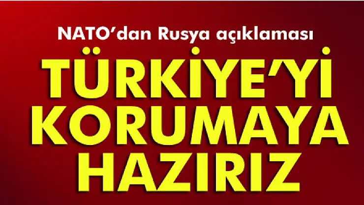 NATO'dan Rusya'nın hava sahası ihlali açıklaması