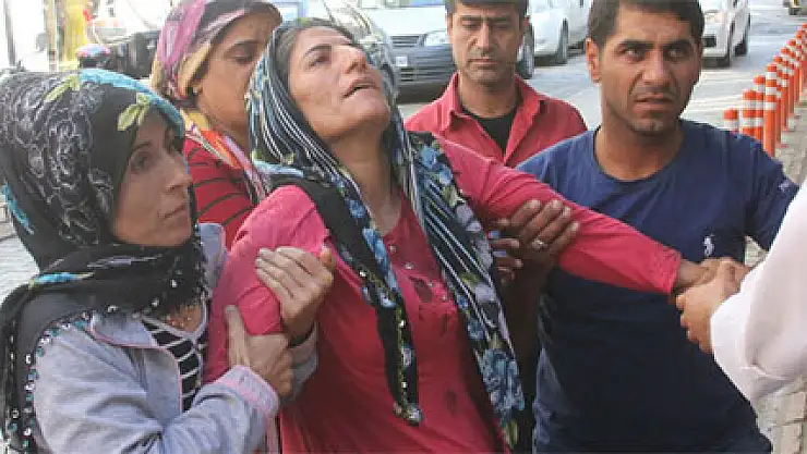 Annesinin kucağında gözünden vuruldu