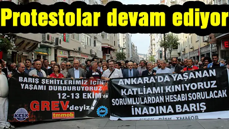 Protestolar devam ediyor