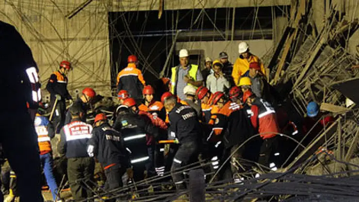 Enkazda kalan işçilere 9 saatte ulaşıldı