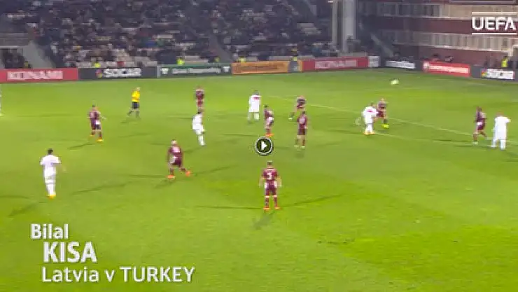 Bilal'in golü UEFA listesinde