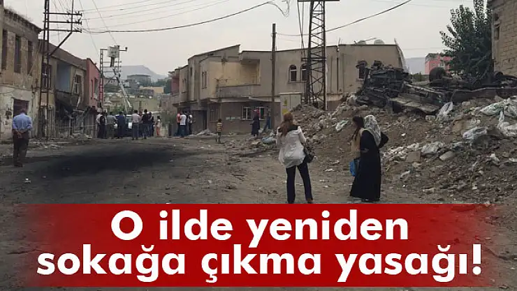 Silvan'nın 3 mahallesinde sokağa çıkma yasağı ilan edildi