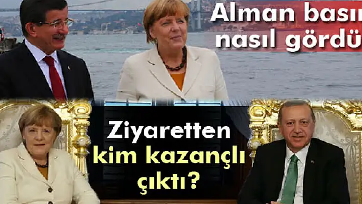 Merkel'in İstanbul ziyareti Alman basınında