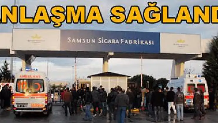 Sigara Fabrikası işten çıkarılan işçilerle anlaştı