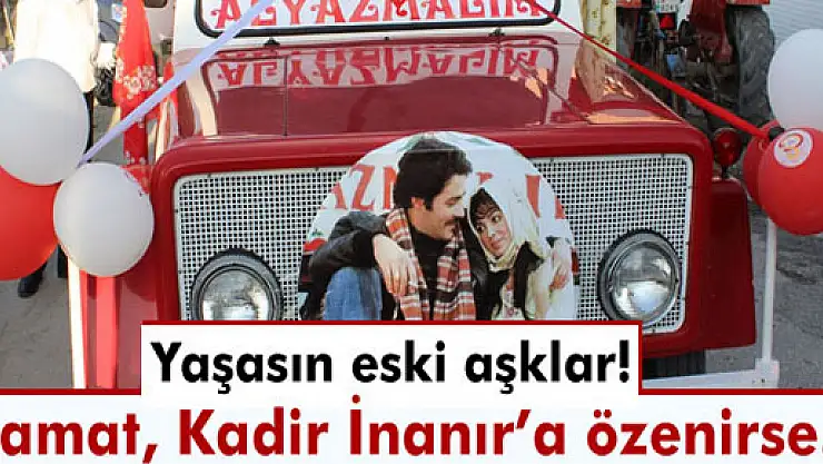 Damat 'Selvi Boylum Al Yazmalım'a özendi