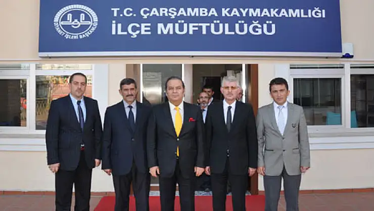 KAYMAKAM YILDIZ'DAN YENİ MÜFTÜYE ZİYARET
