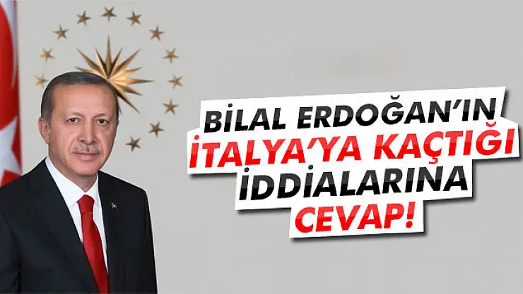 Erdoğan'dan esprili 'Bilal Erdoğan' cevabı