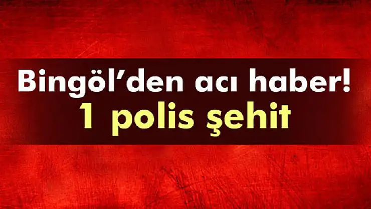 Kazada yaralanan polis şehit oldu
