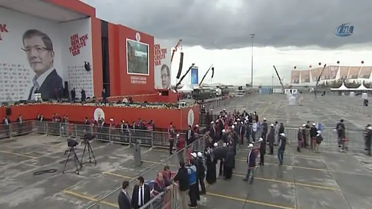 Yenikapı, 'AK Parti Büyük İstanbul Mitingi'ne hazır