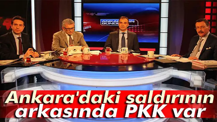 Gökçek: 'Ankara'daki saldırının arkasında PKK var'
